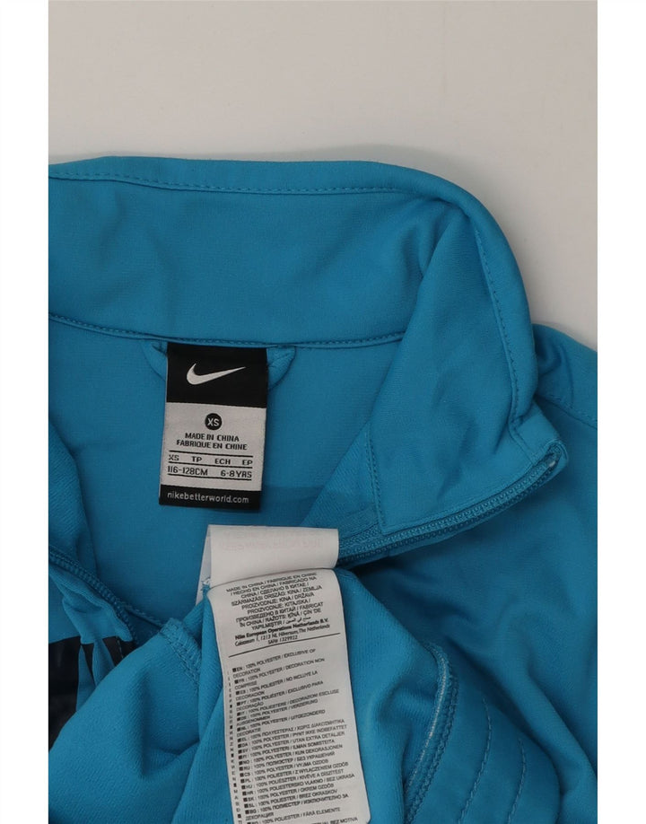 Μπουφάν Nike Boys Graphic αθλητική φόρμα 6-7 ετών XS Blue Polyester