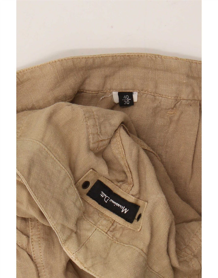 Massimo Dutti Γυναικεία Μίνι Φούστα Μεσαία W30 Μπεζ