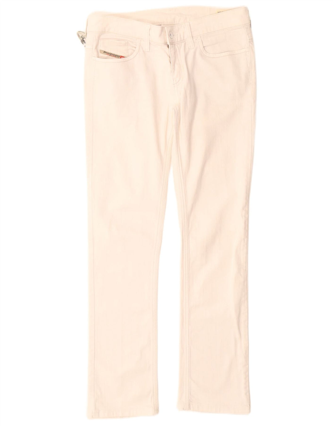Diesel Γυναικείο Liv Slim Jeans W30 L30 Λευκό βαμβακερό