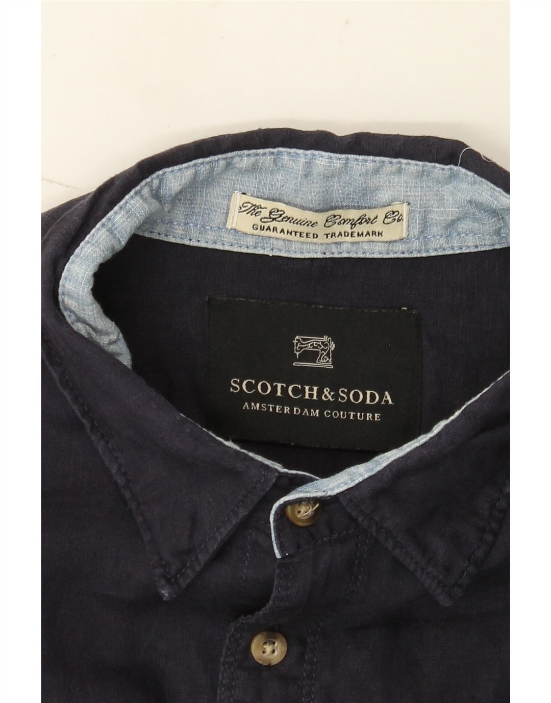 Scotch & Soda Ανδρικό πουκάμισο Amsterdam Couture Medium Navy Blue