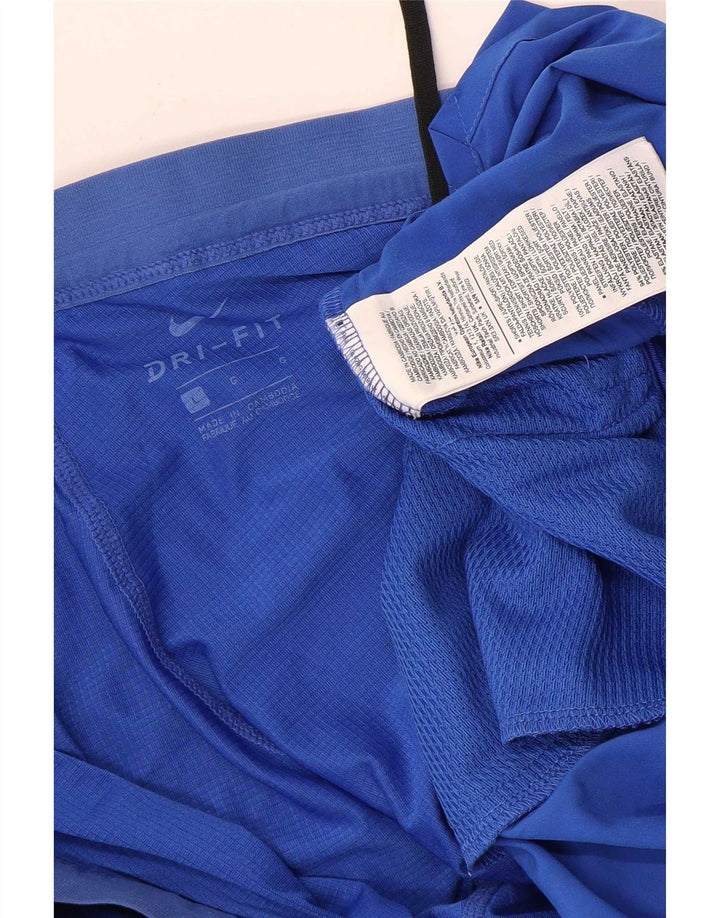 Ανδρικό αθλητικό σορτς Nike Dri Fit με μεγάλο μπλε πολυεστέρα