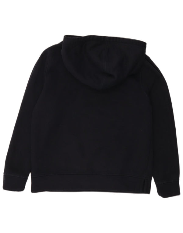 Tommy Hilfiger Γυναικείο Graphic Hoodie Jumper UK 6 XS Navy Blue