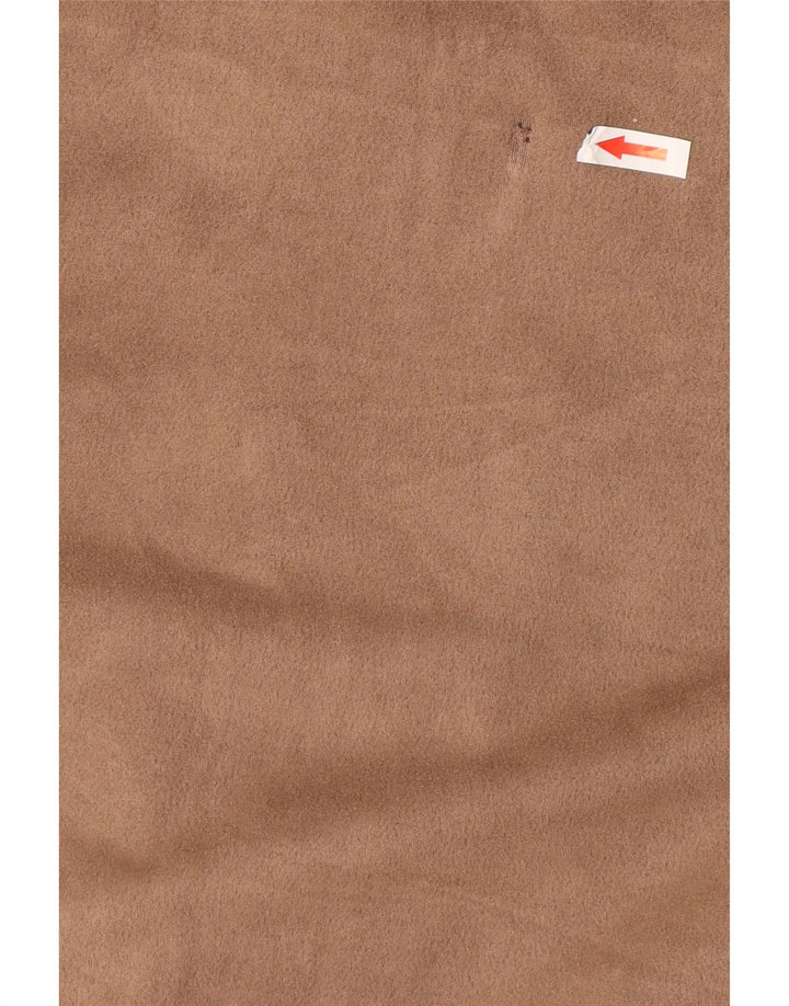 ZARA Ανδρικό Suede Bomber Jacket UK 38 Medium Brown