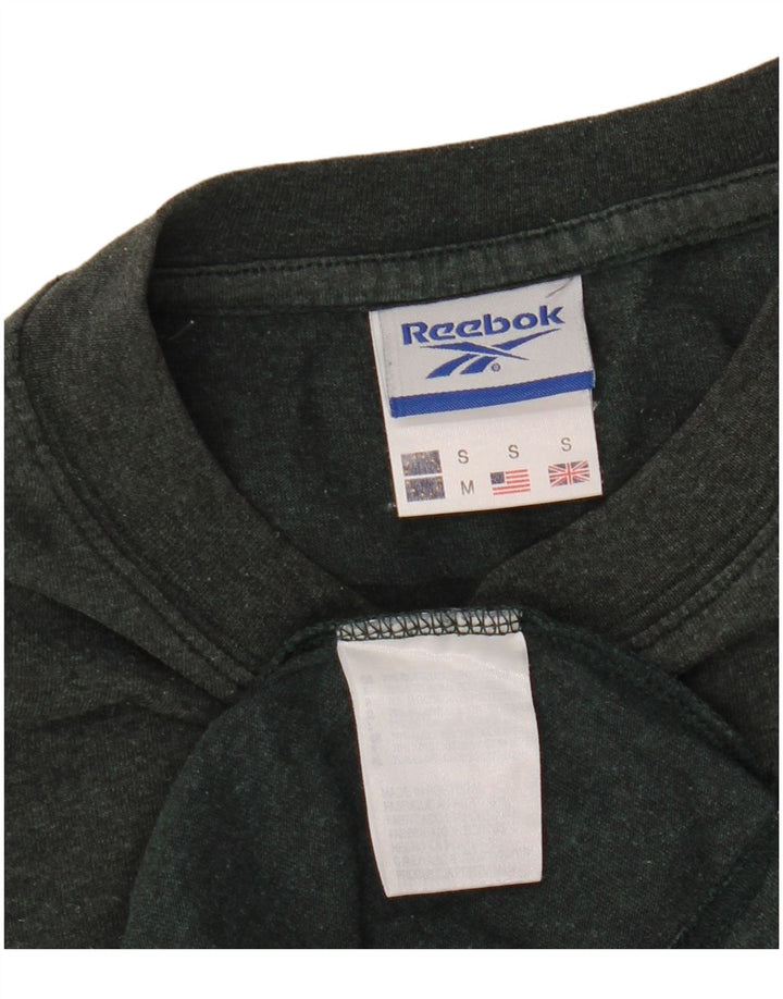 Ανδρικό T-Shirt REEBOK Top Μικρό γκρι βαμβακερό