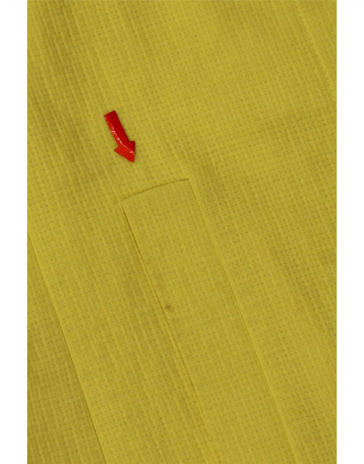 Zara Γυναικείο Σακάκι Μπλέιζερ UK 14 Μεσαίο κίτρινο βαμβακερό