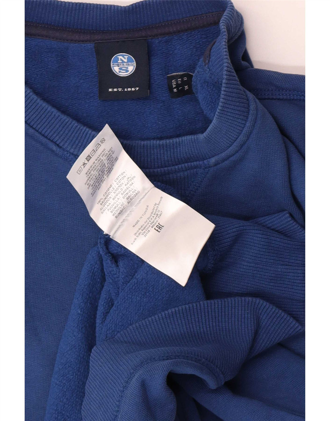 Ανδρικό φούτερ North Sails Jumper μεγάλο μπλε βαμβακερό
