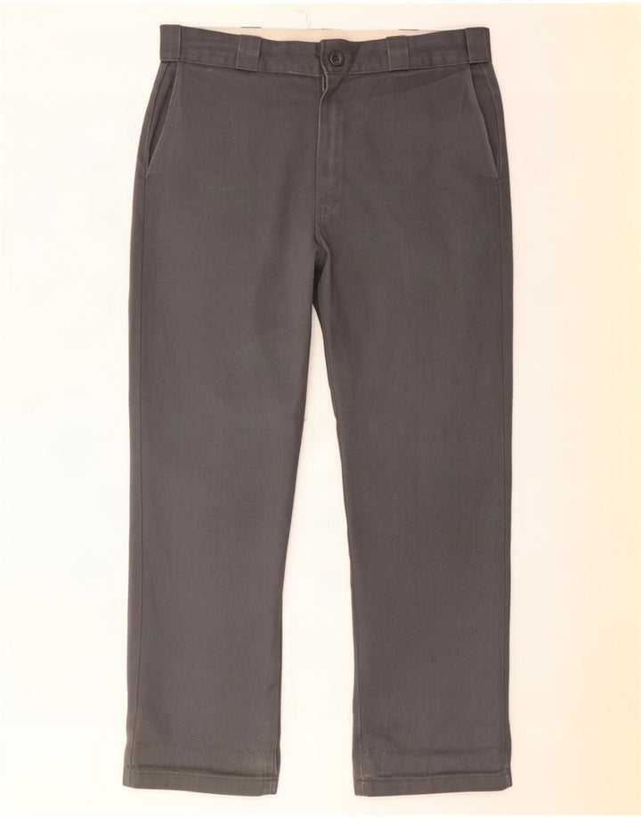 Ανδρικό ίσιο παντελόνι Chino Dickies W36 L32 Γκρι Πολυεστέρας