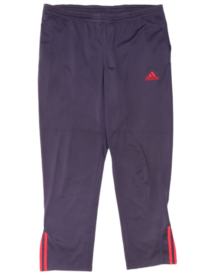 Ανδρική φόρμα Adidas Παντελόνι UK 40/42 Medium Navy Blue Polyester