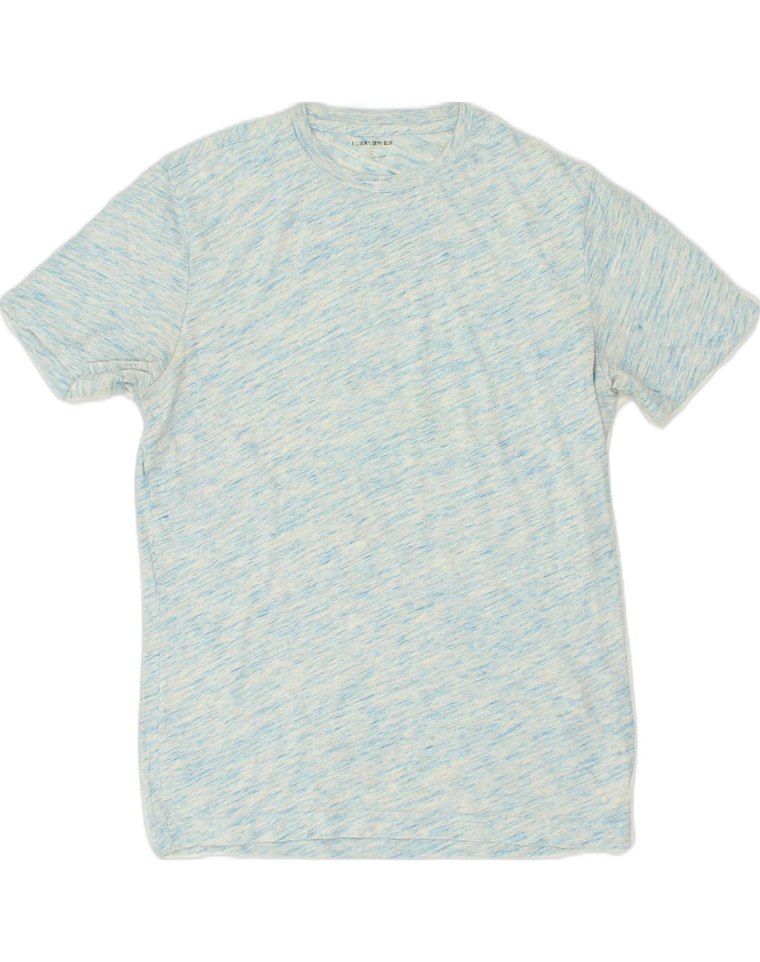 BANANA REPUBLIC Mens T-Shirt Top Small Blue Flecked Cotton | Vintage Banana Republic | Thrift | Second-Hand Banana Republic | Used Clothing | Messina Hembry 