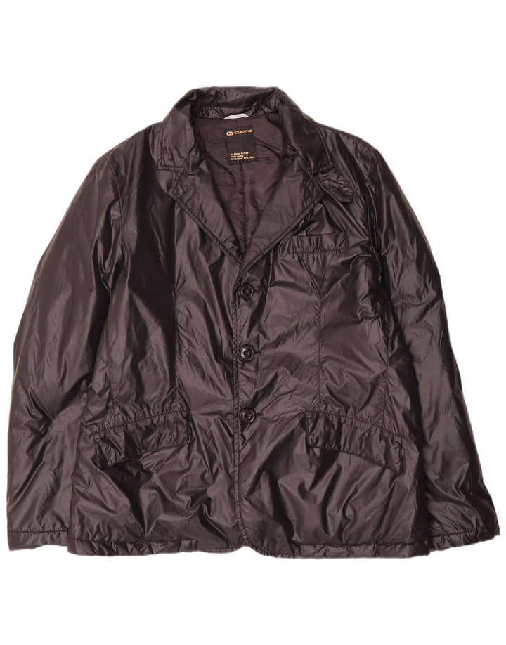 X-Cape Ανδρικό σακάκι σακάκι με 3 κουμπιά UK 42 XL Μαύρο Πολυαμίδιο