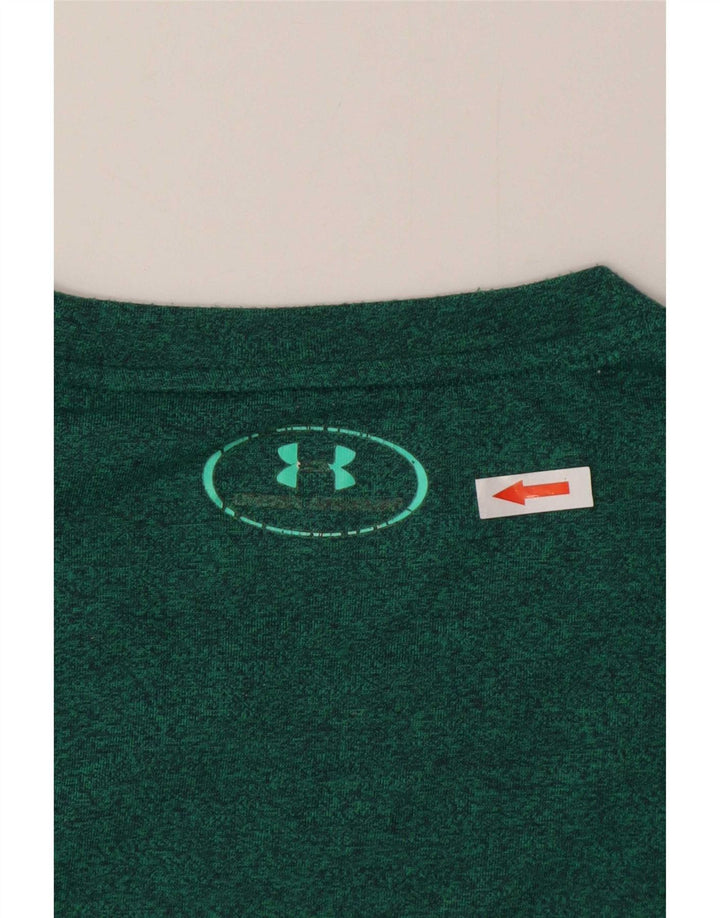 Under Armour Ανδρικό φαρδύ T-Shirt Top Medium Green Flecked