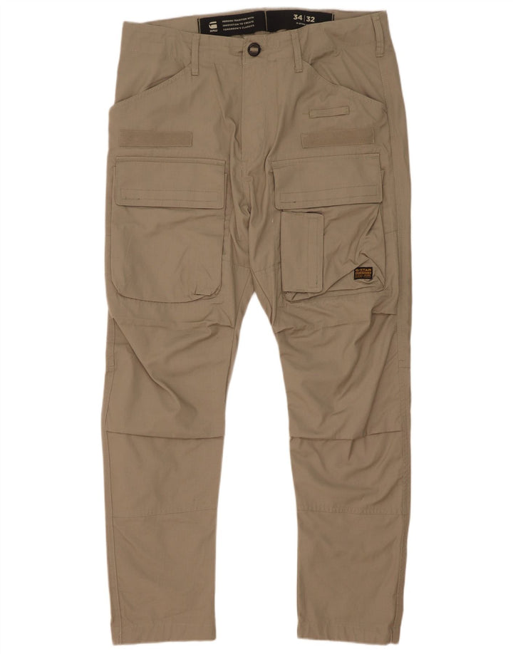 Ανδρικό παντελόνι G-Star Regular Tapered Cargo W34 L32 Beige