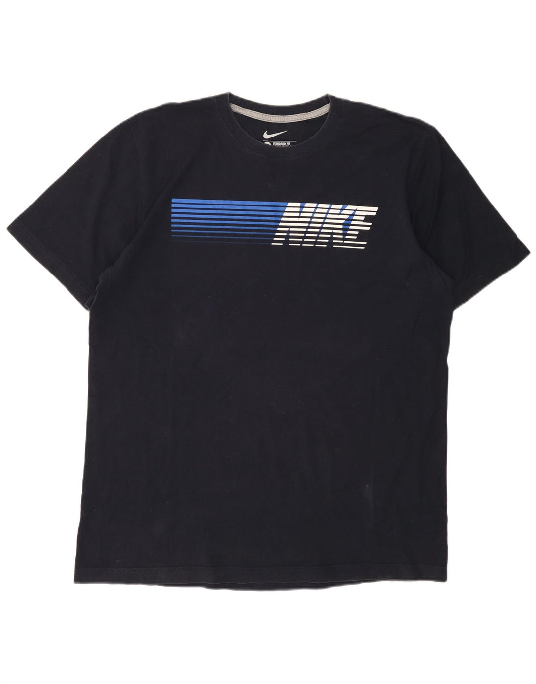 Ανδρικό γραφικό T-shirt NIKE Standard Fit Top UK 46/48 XL Navy Blue