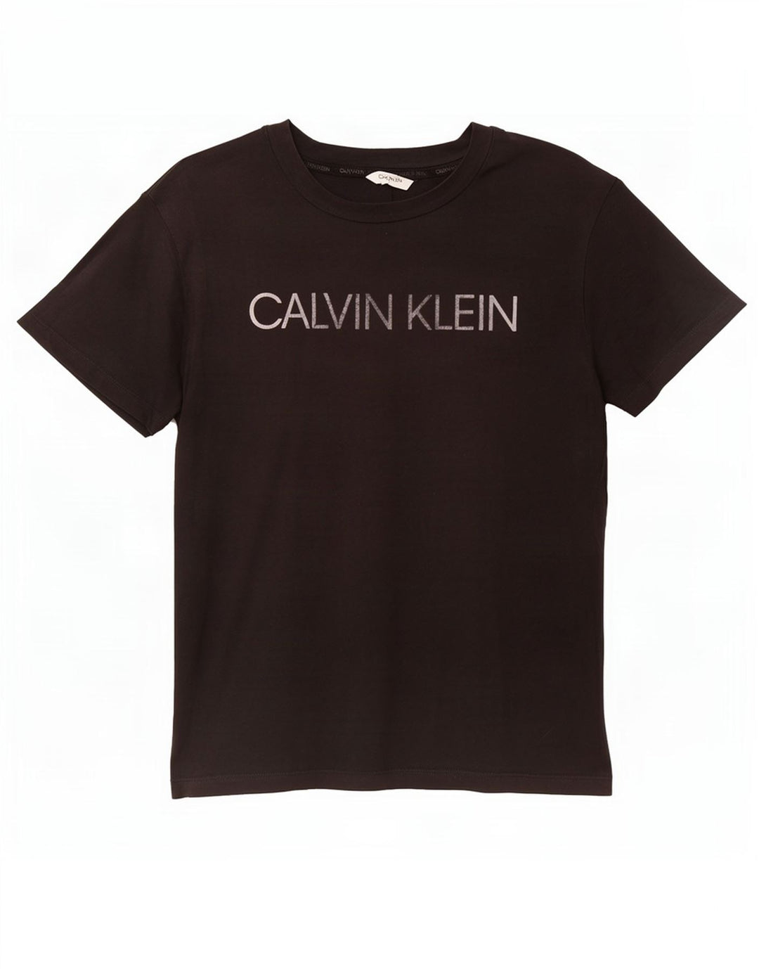 Ανδρικό γραφικό T-Shirt Calvin Klein Top Medium Μαύρο