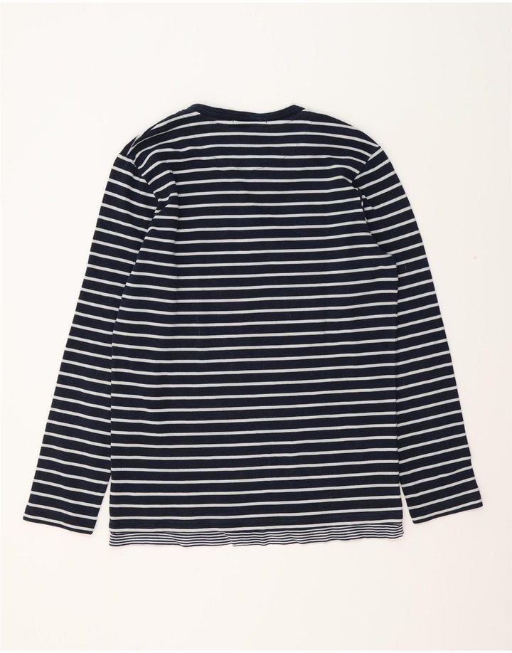 SCOTCH & SODA Ανδρικό μακρυμάνικο μπλουζάκι μεγάλο μπλε ναυτικό βαμβακερό ριγέ