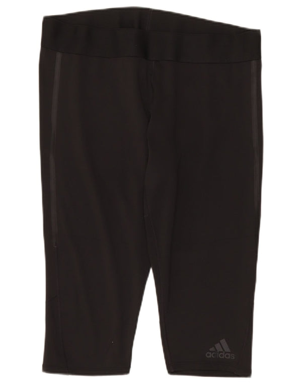 Adidas Γυναικεία Aeroready Κάπρι Κολάν UK 20/22 XL Μαύρο