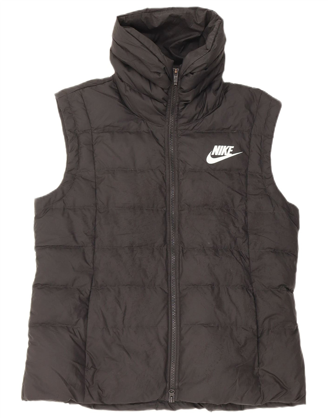 Nike γυναικείο padded Gilet UK 18 XL Μαύρος πολυεστέρας