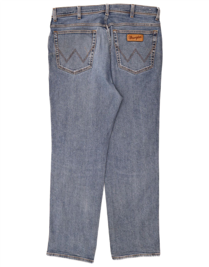 Wrangler Ανδρικό Texas Straight Jeans W38 L32 Μπλε βαμβακερό