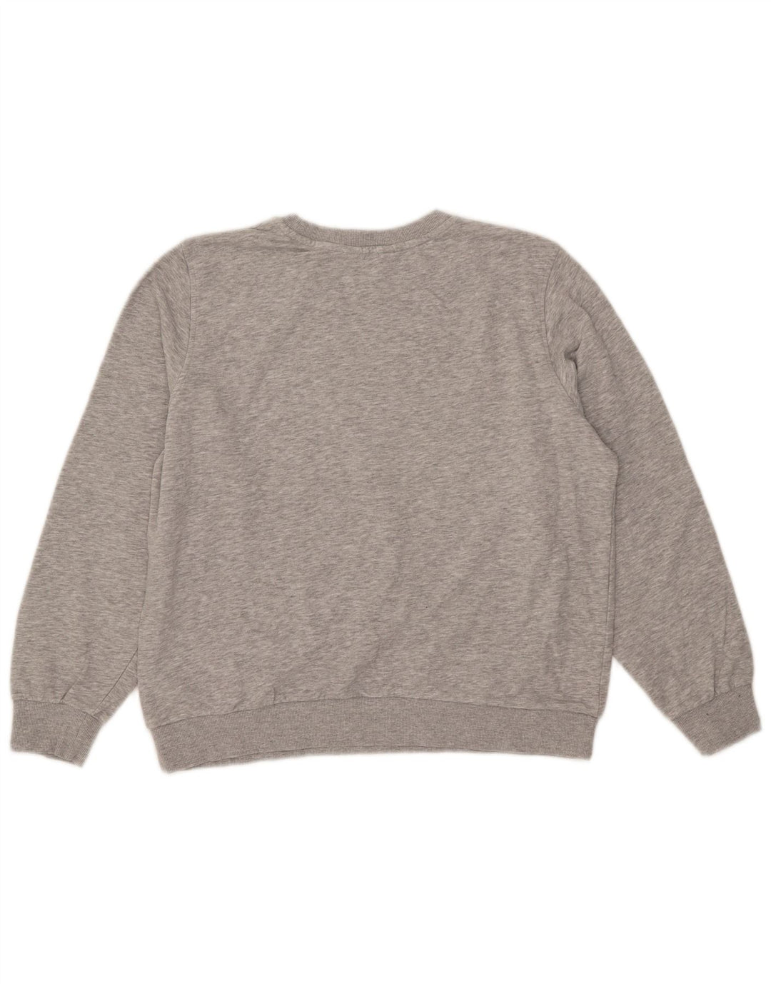 Marks & Spencer Γυναικεία Φούτερ Jumper UK 16 Large Grey Cotton