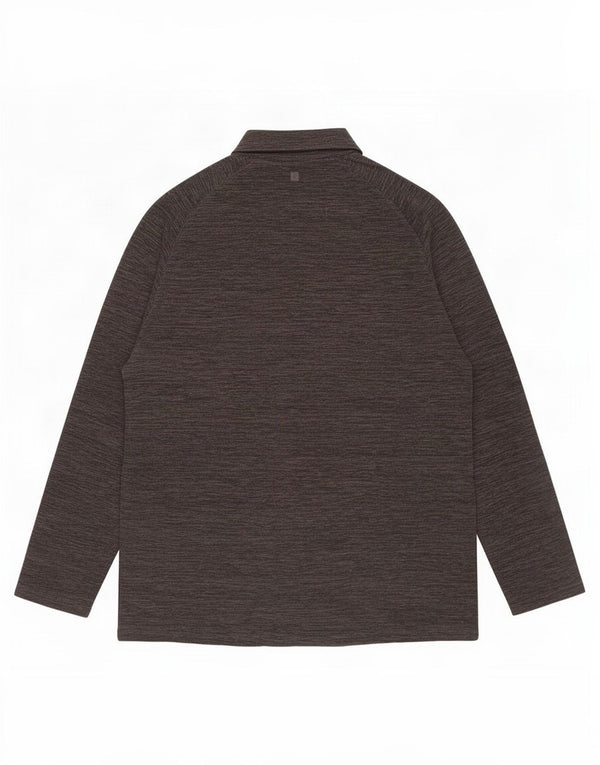 Ανδρική αποθήκη Mountain Warehouse με φερμουάρ Fleece Jumper XL Grey Flecked Polyester
