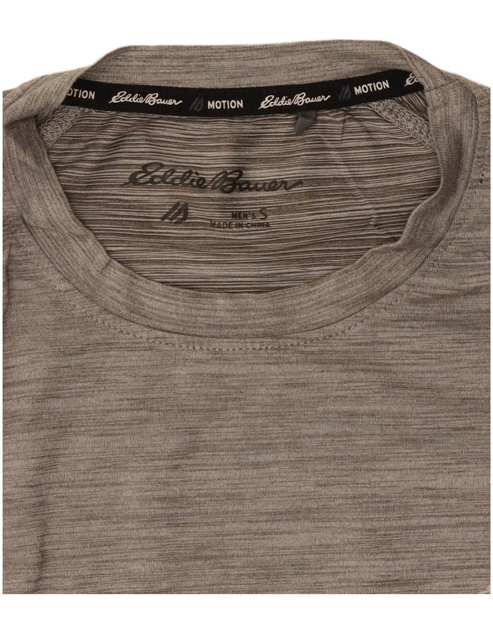 EDDIE BAUER Ανδρικό T-Shirt Top Small Grey Flecked