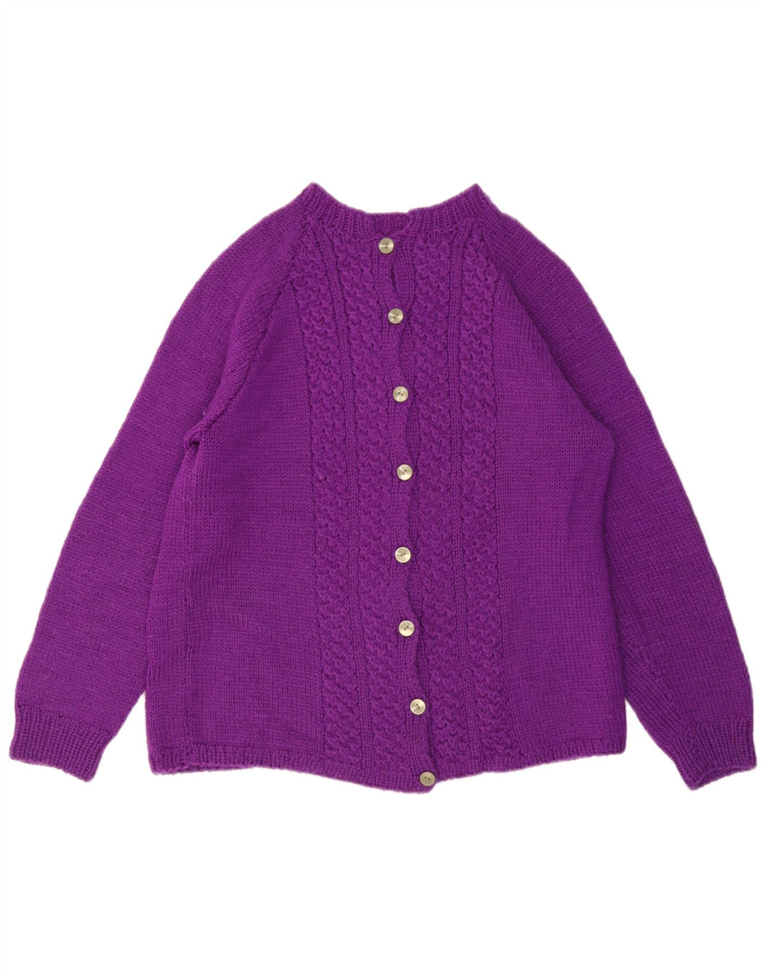 Vintage γυναικεία ζακέτα πουλόβερ UK 14 Medium Purple