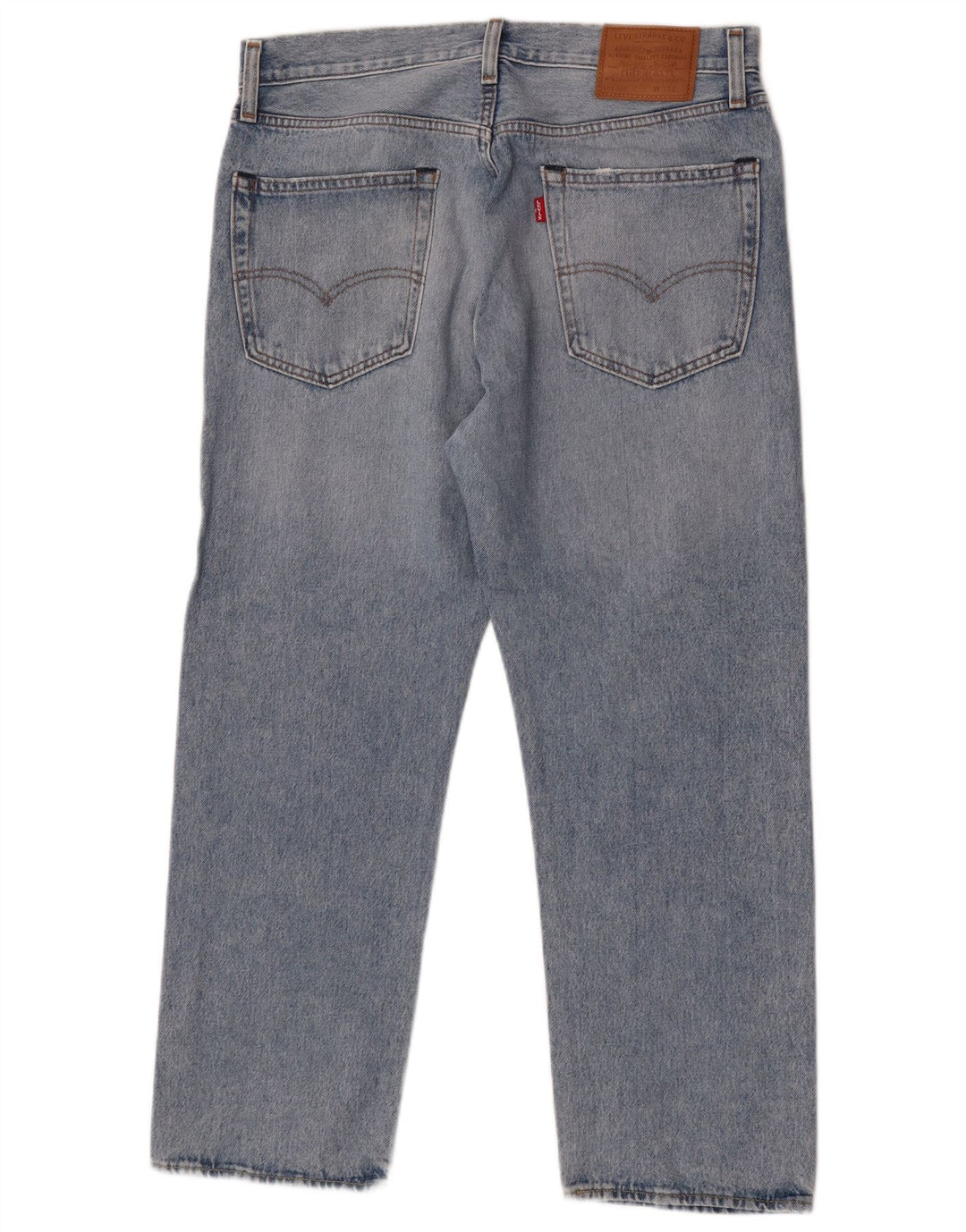 LEVI'S Ανδρικό τζιν 551 ίσιο W33 L27 Μπλε βαμβακερό