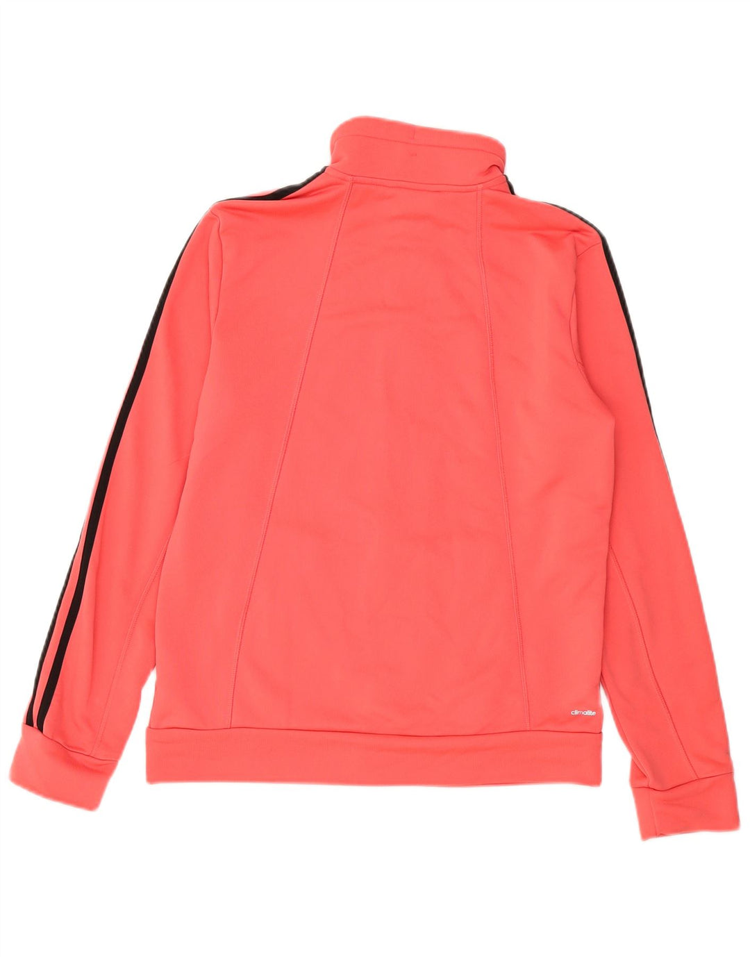 Adidas Γυναικεία φόρμα Climalite Top Jacket UK 16/18 μεγάλο κόκκινο πολυεστέρα