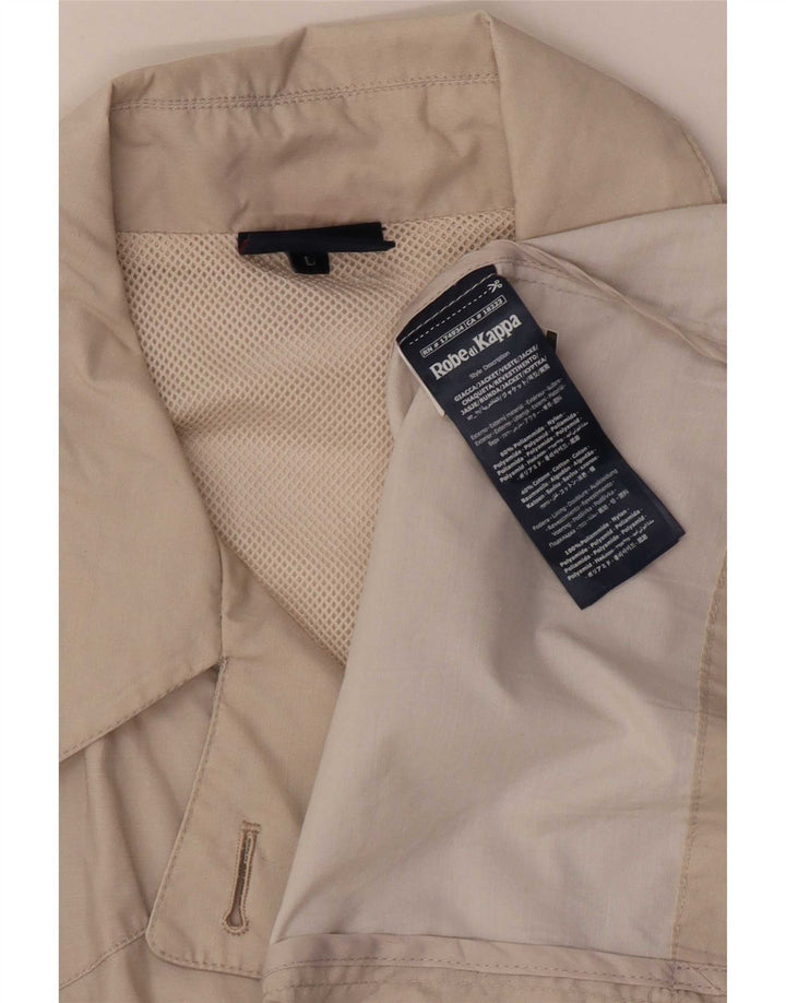 Kappa Γυναικεία καμπαρντίνα UK 16 Large Beige Polyamide