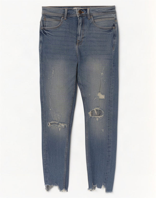 Zara Ανδρικό στενό τζιν EU 38 Small W30 L24 Μπλε βαμβακερό