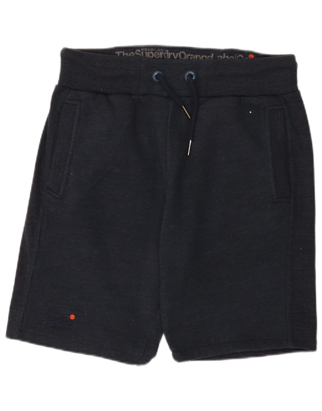 Ανδρικά σορτς Superdry Slim Fit Sport σορτς μεσαίου μπλε ναυτικού πολυεστέρα