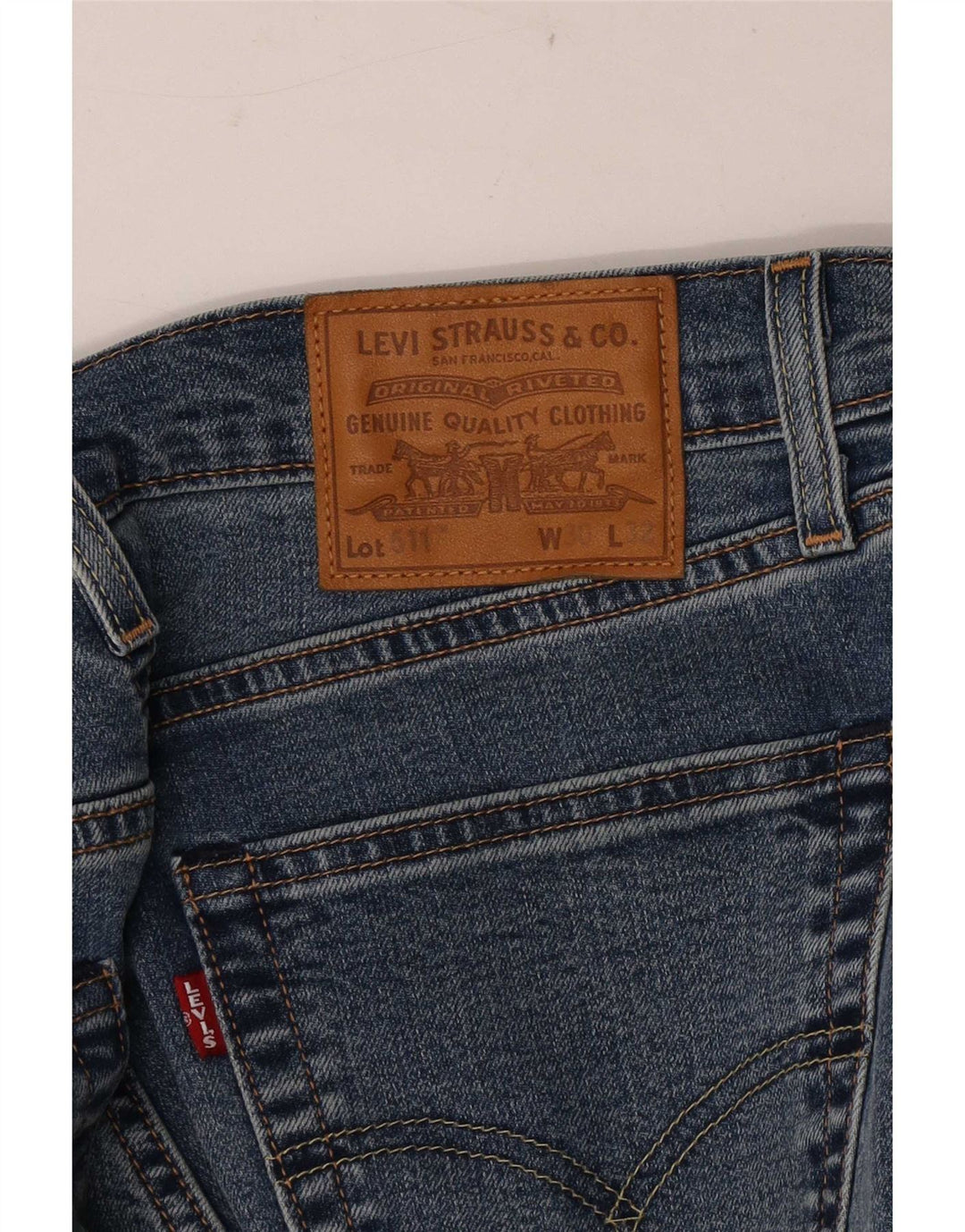 Levi's Mens 511 Slim Jeans W30 L27 Blue