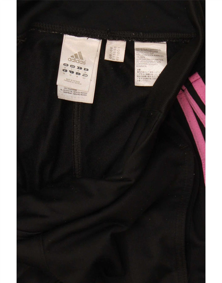 Γυναικεία αθλητική φόρμα Adidas Παντελόνι UK 10 Small Black Polyester