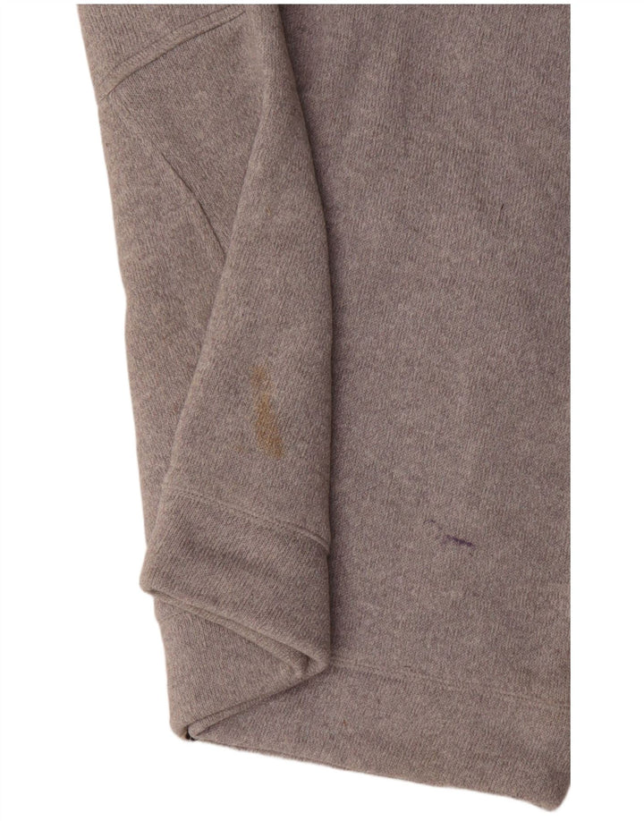 BILLABONG Ανδρικό πουλόβερ με κουκούλα με φερμουάρ Μικρό γκρι πολυεστέρα