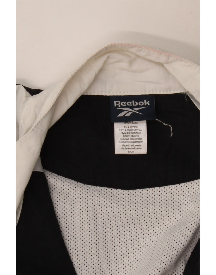 Ανδρική φόρμα REEBOK Top Jacket Small Black Colourblock Polyester