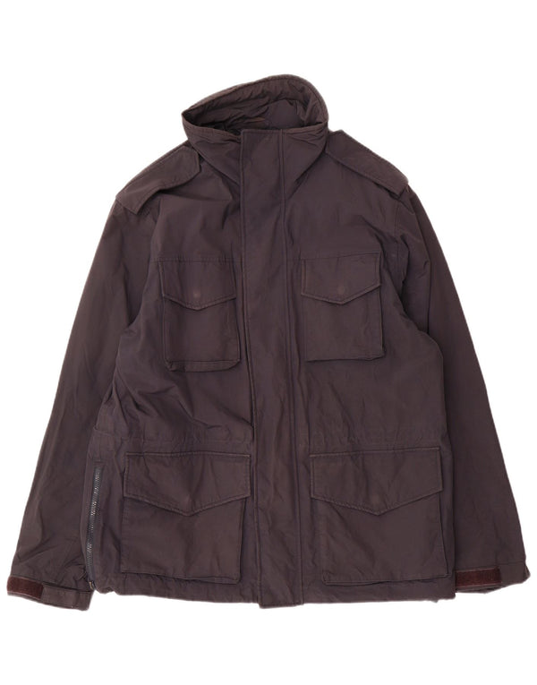 Ανδρικό Military Jacket Alberto Aspesi UK 40 Large Black Nylon