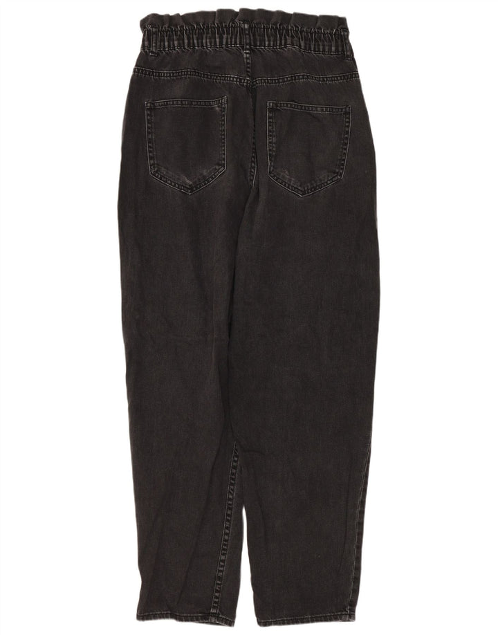 Zara Γυναικείο Ψηλόμεσο Τζιν Loose Fit Medium W28 L27 Γκρι