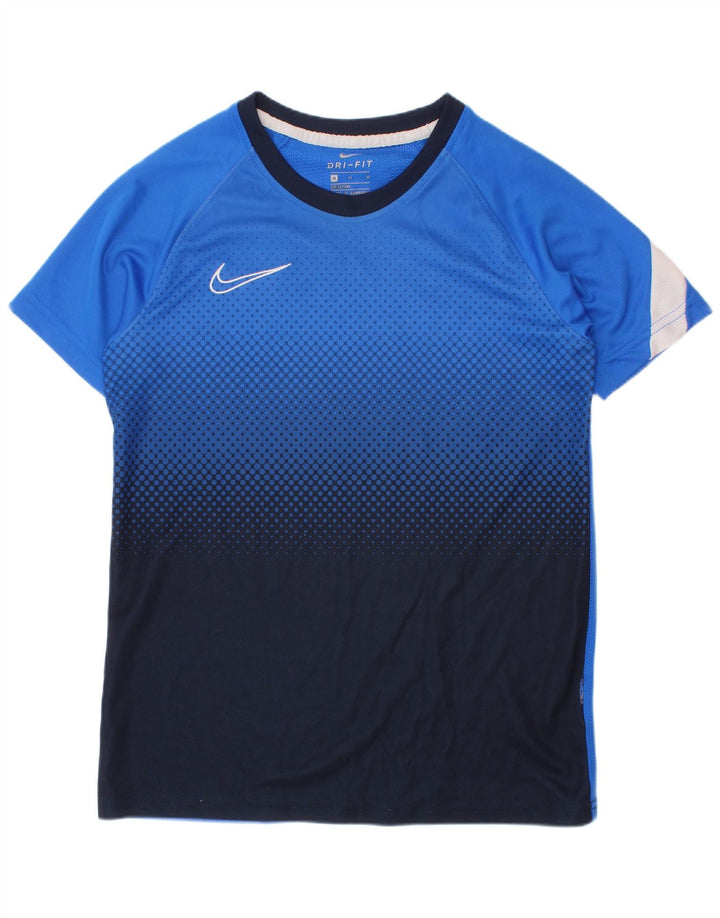 Μπλουζάκι NIKE Boys Dri Fit Graphic T-shirt 10-11 ετών μεσαίο μπλε χρώμα