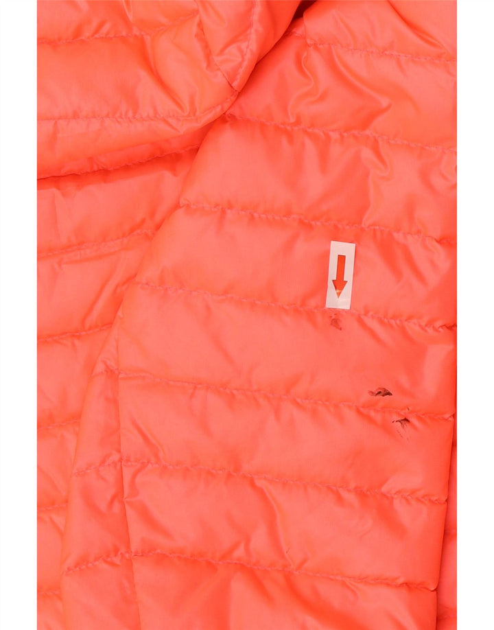 Superdry γυναικείο μπουφάν με κουκούλα UK 16 μεγάλο ροζ πολυεστέρας