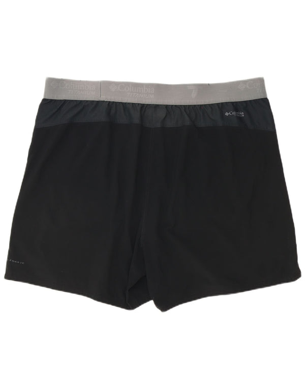 Ανδρικό αθλητικό σορτς Columbia Graphic Titanium 2XL Μαύρο Colourblock Πολυεστέρας