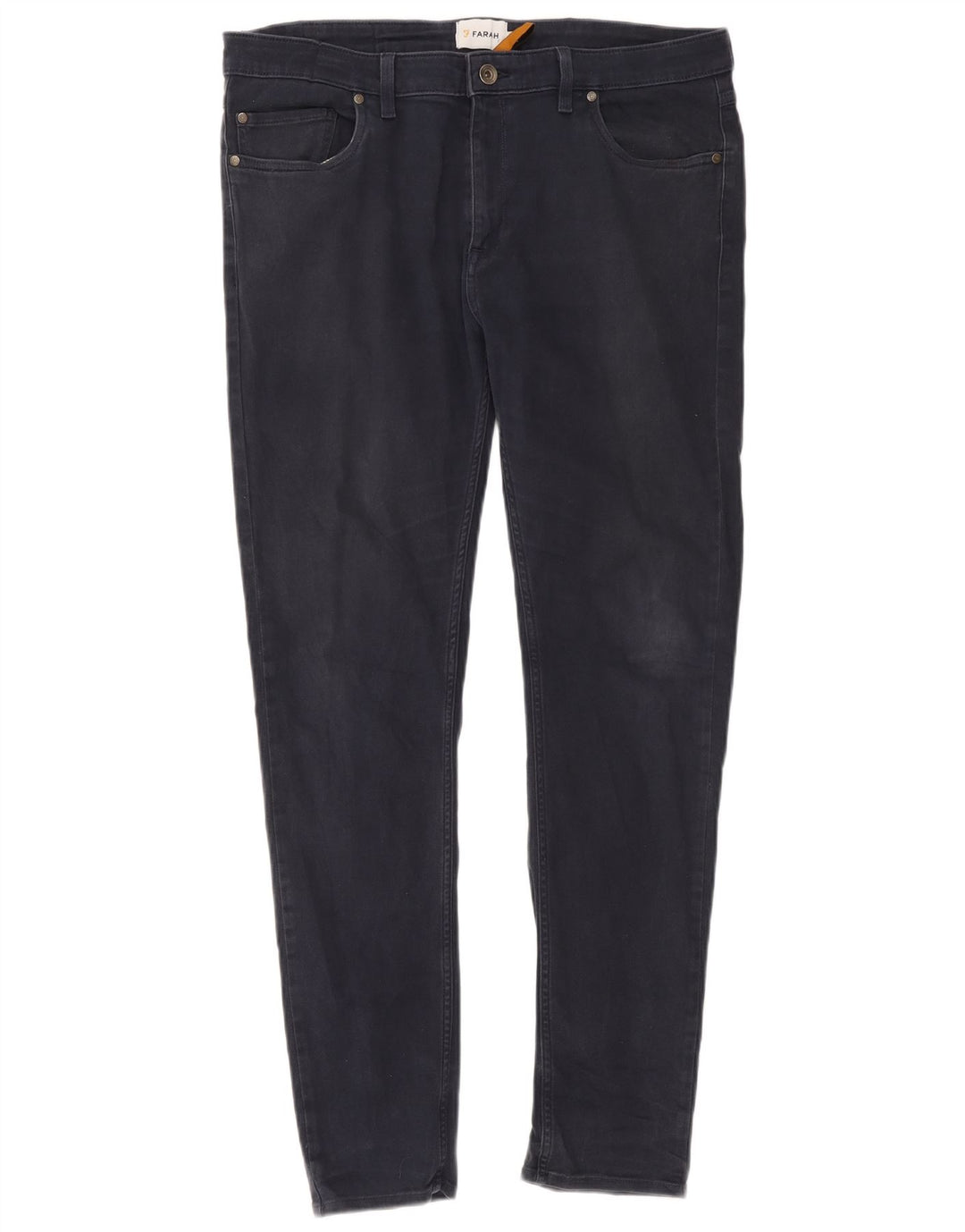 Farah Ανδρικό Slim Jeans W36 L32 Navy Blue Cotton