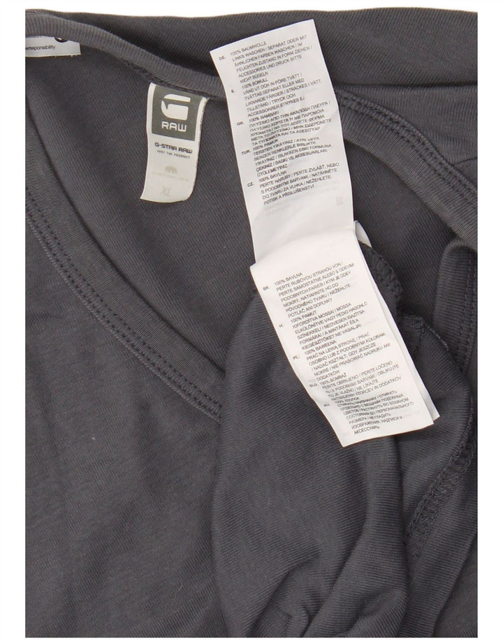 Ανδρικό T-Shirt G-Star Top XL Γκρι βαμβακερό