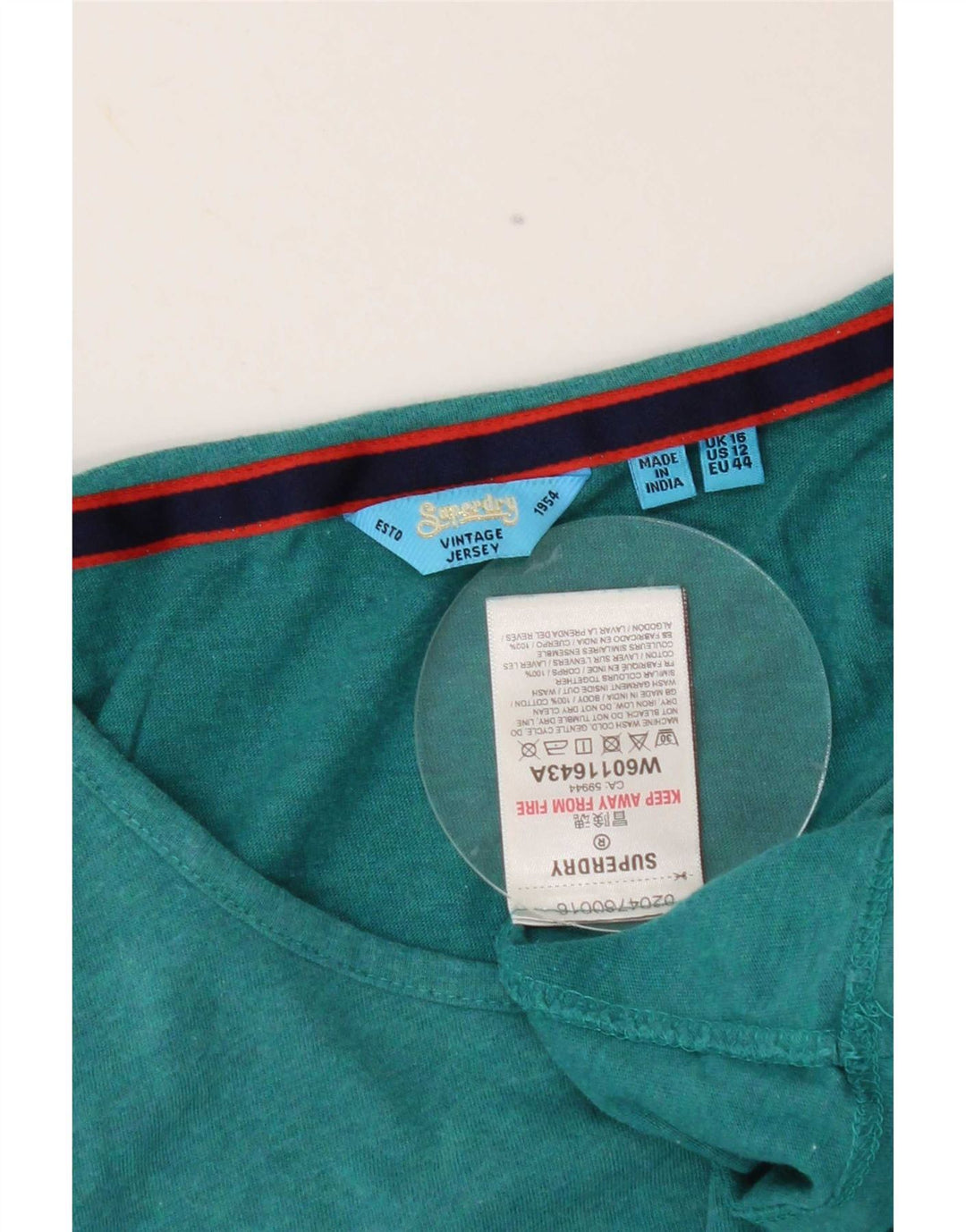 Superdry Γυναικείο Γιλέκο UK 16 μεγάλο βαμβακερό πράσινο