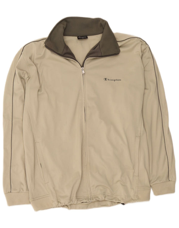 Ανδρική αθλητική φόρμα Champion Top Jacket Μεσαίου πράσινου πολυεστέρα