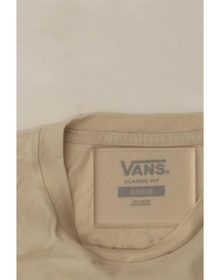 Ανδρικό T-Shirt Vans Classic Fit Top μεσαίο μπεζ βαμβακερό