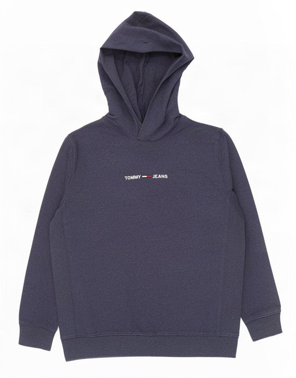 Tommy Hilfiger Ανδρικό Hoodie Jumper XL Navy Blue Cotton