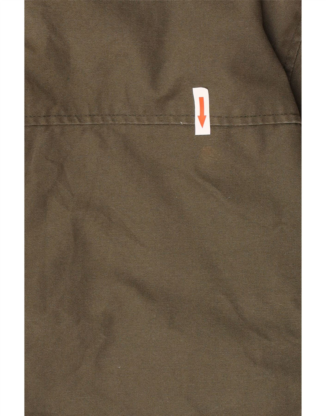 Lincoln Mens Utility Jacket UK 40 Large Khaki Cotton