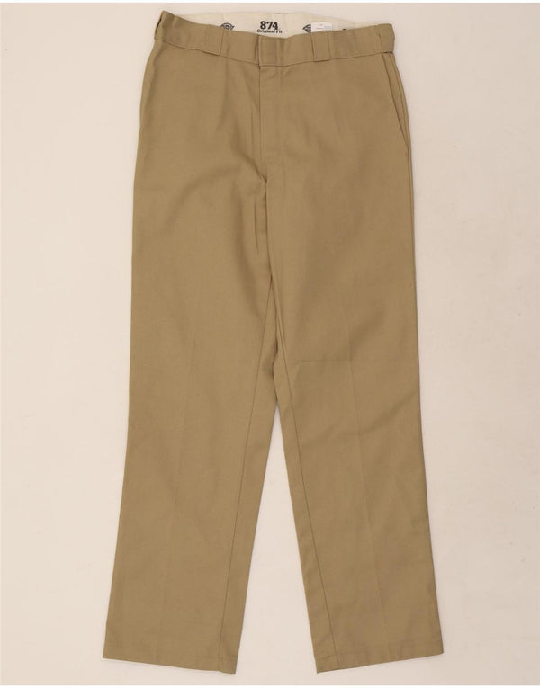 Dickies Mens 874 Straight Original Fit Παντελόνι Chino W34 L34 Beige