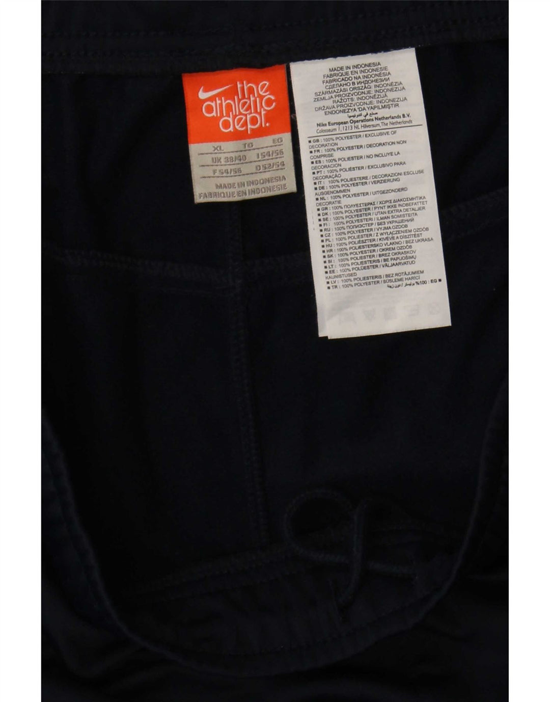 Ανδρική φόρμα Nike Παντελόνι XL Navy Blue Polyester