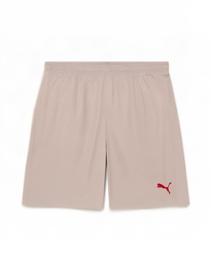 Ανδρικό αθλητικό σορτς Puma μεγάλο λευκό πολυεστέρα